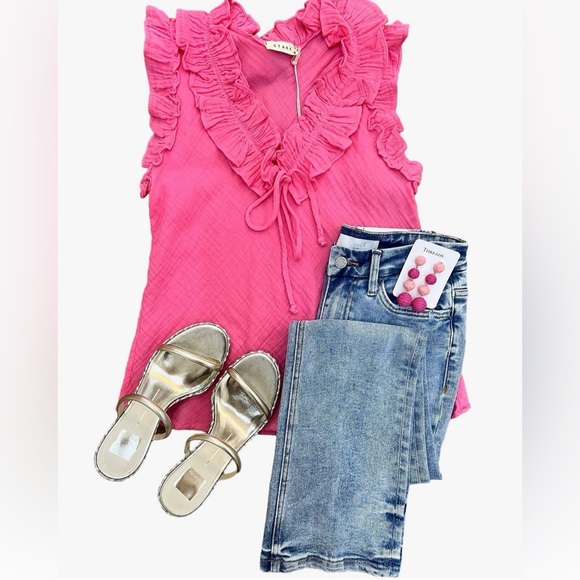 StarkX Tops - StarkX Duke linen top